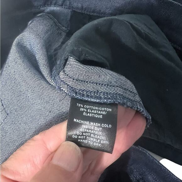 Lafayette 148 Straight Leg Mid-Rise Jeans - 10 - Picture 7 of 7